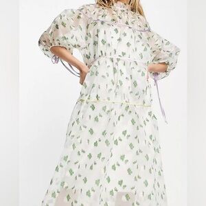 LOST INK Floral Dress SZ UK 8 (US 4)